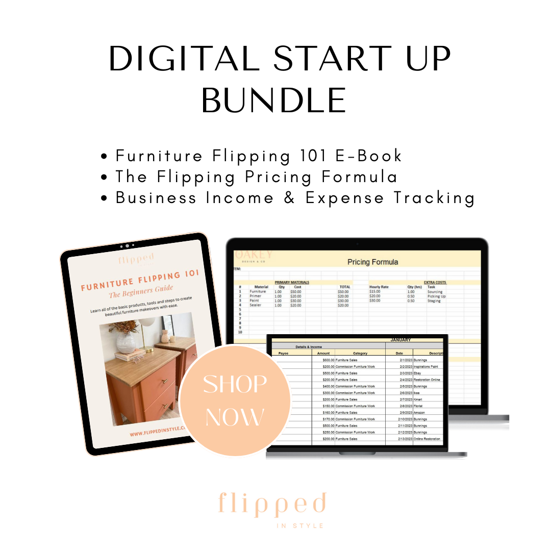 Furniture Flipping Digital Start-Up Bundle